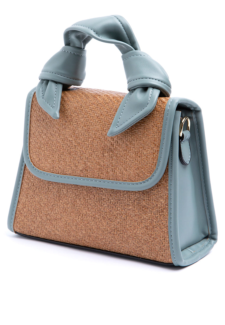 Blue Knot Sling Bag