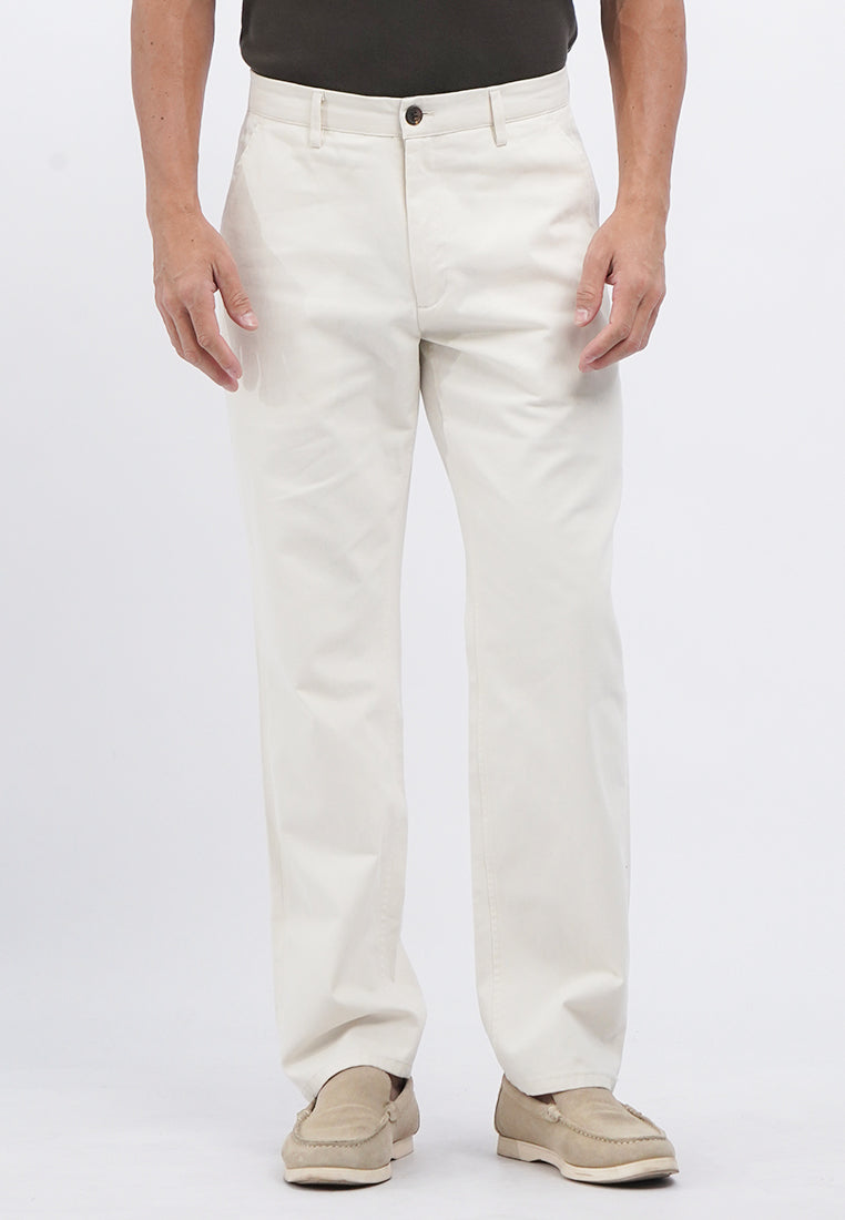 Regular Fit Textured Pants