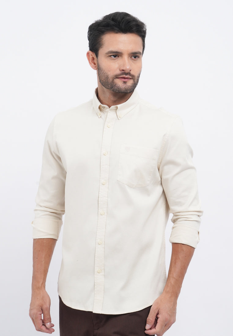 Regular Fit Long Sleeve Oxford Shirt