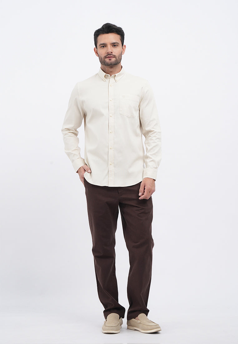 Regular Fit Long Sleeve Oxford Shirt