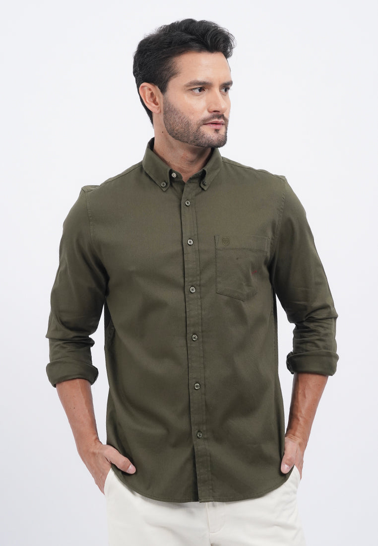 Regular Fit Long Sleeve Oxford Shirt
