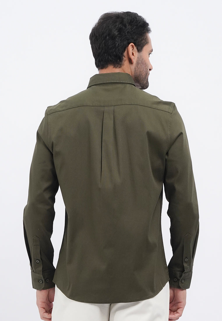 Regular Fit Long Sleeve Oxford Shirt