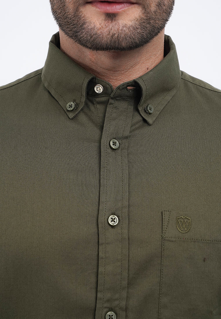 Regular Fit Long Sleeve Oxford Shirt