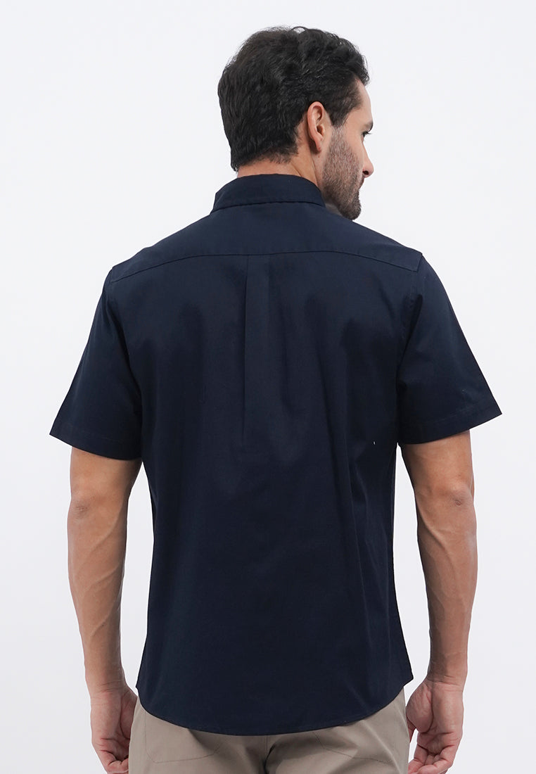 Regular Fit Short Sleeve Oxford Shirt