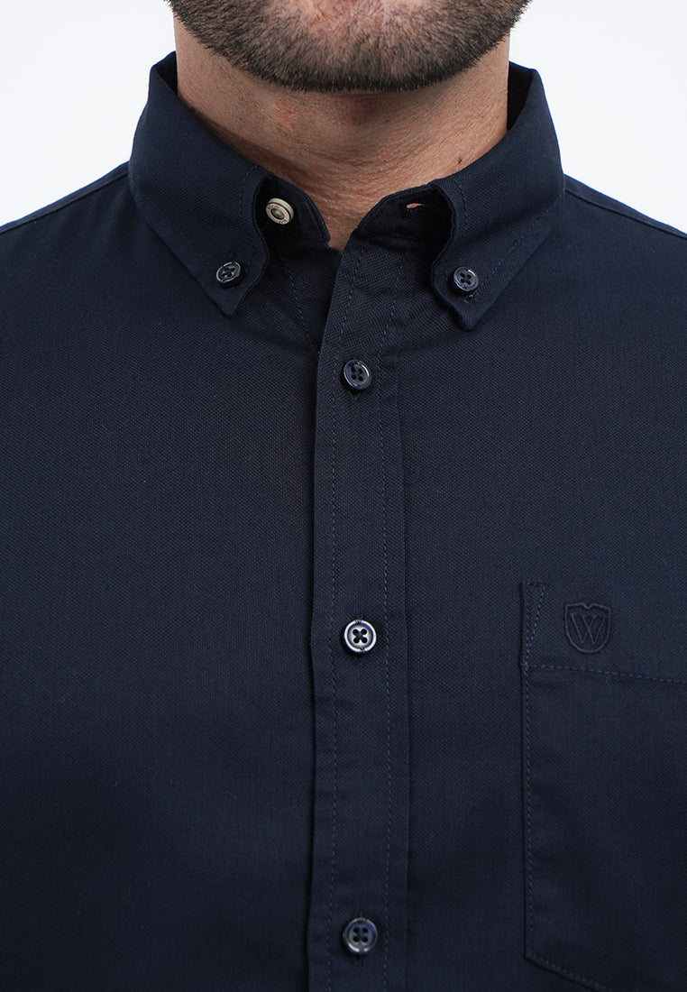 Regular Fit Short Sleeve Oxford Shirt
