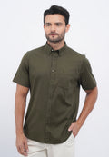 Regular Fit Short Sleeve Oxford Shirt