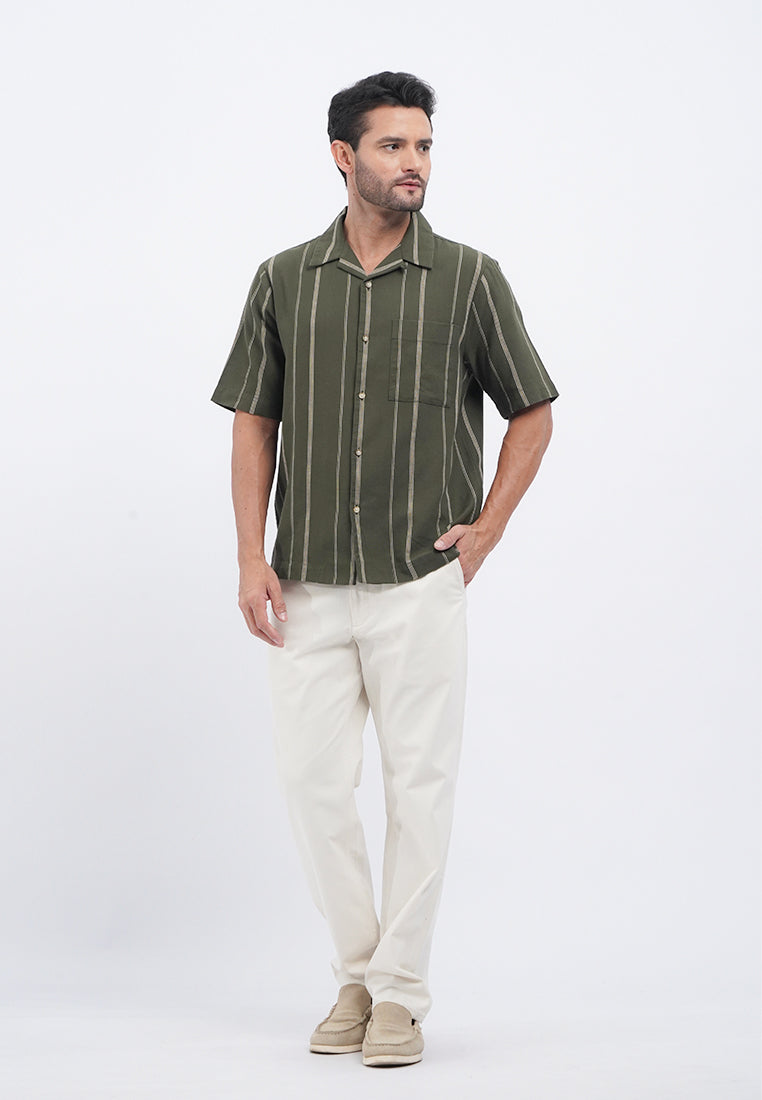 Rekaxed Fit Short Sleeve Resort Shirt