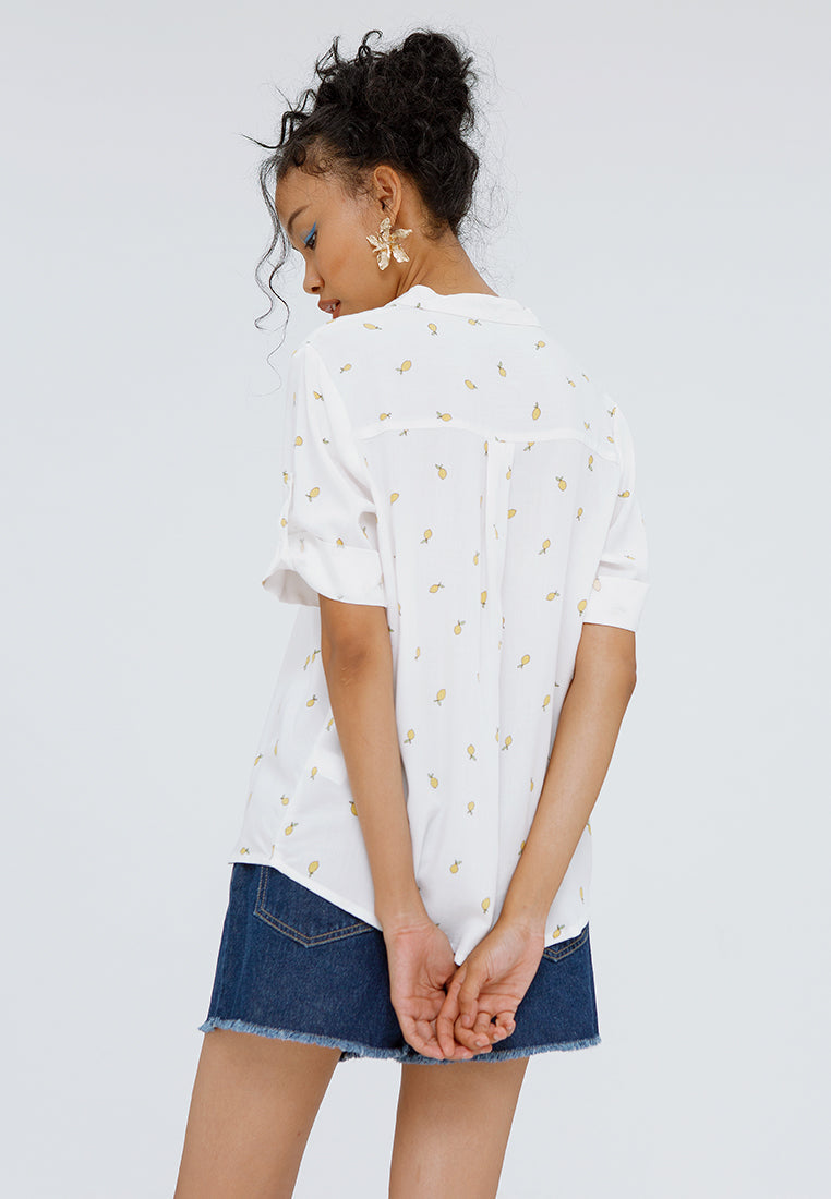 V-neck Blouse