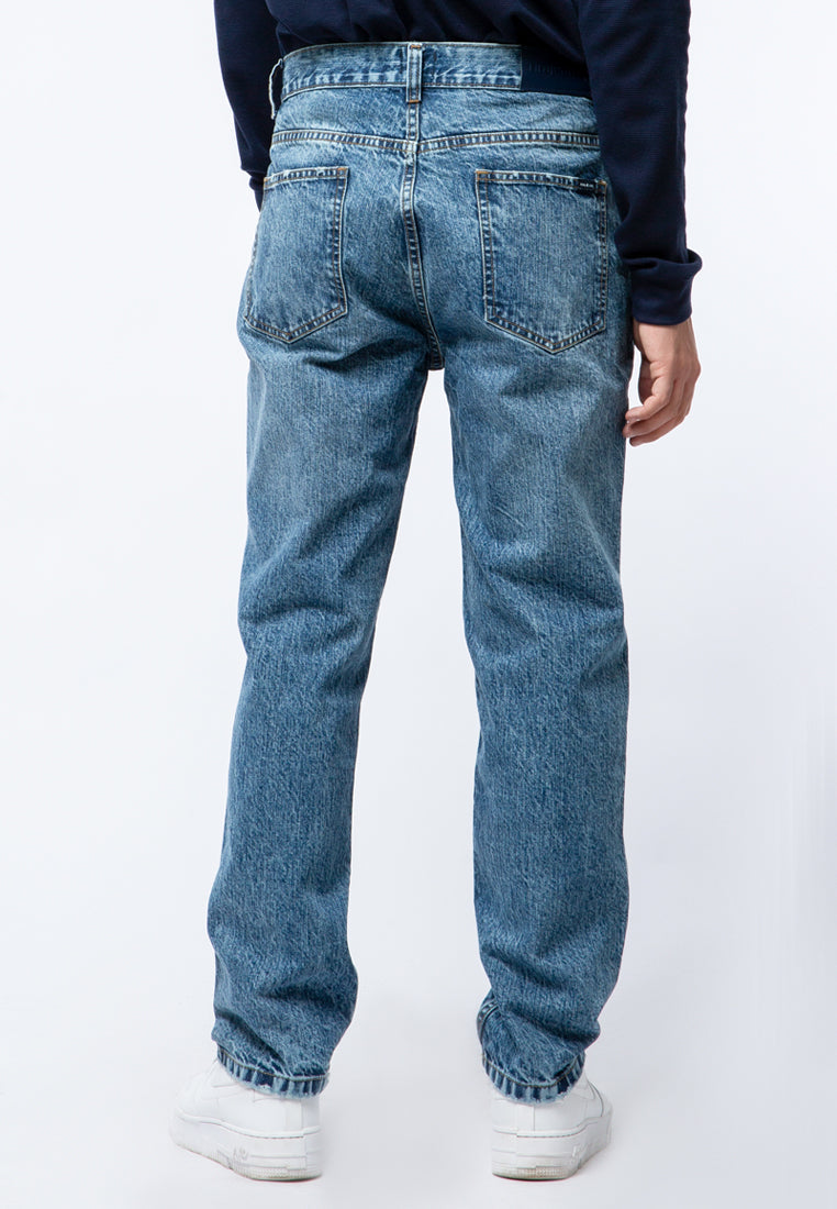 Relaxed Fit Denim Pants