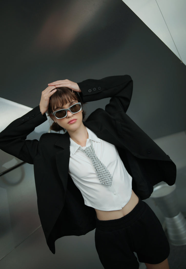Oversized Long Sleeve Blazer