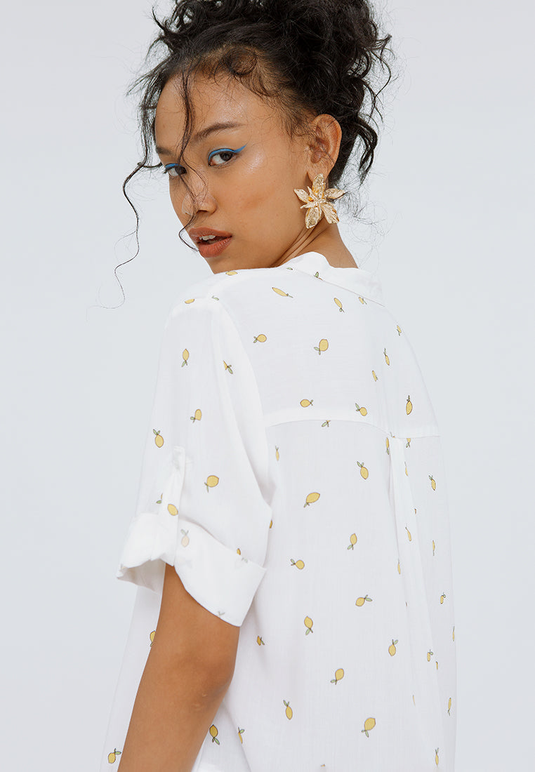 V-neck Blouse