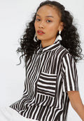 Crop Shirt with Pocket