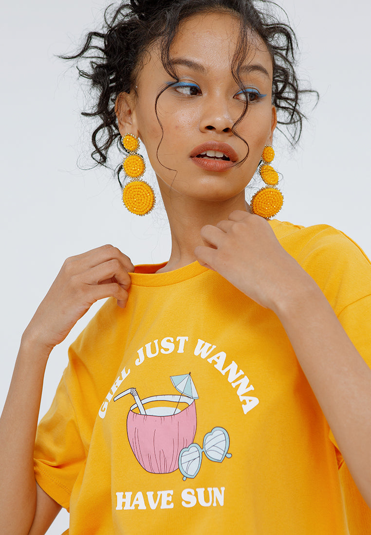 T-shirt with Twill Tape