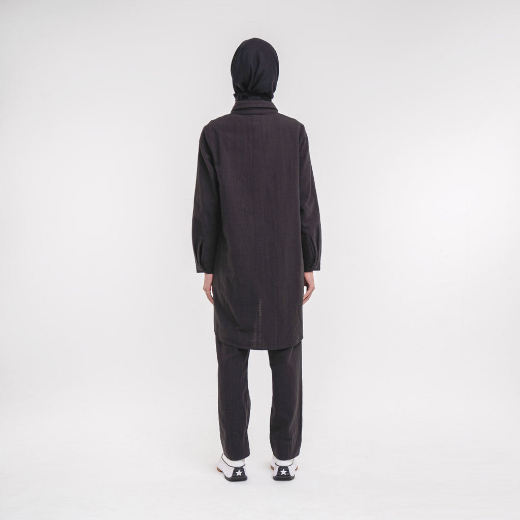 Hi-Low Shirt Black