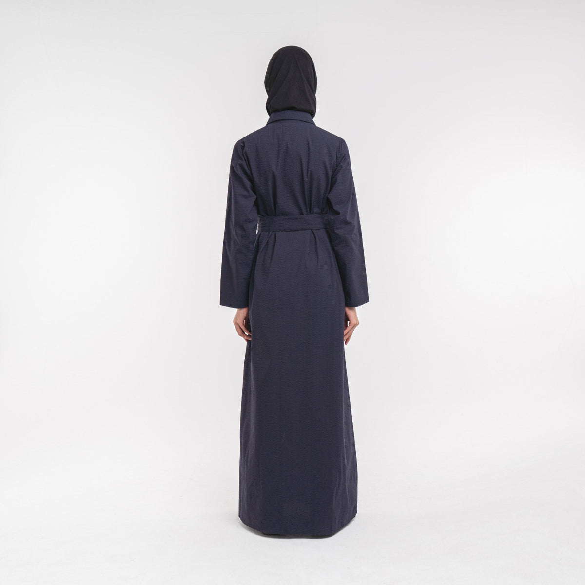 Safari Shirt Dress Navy