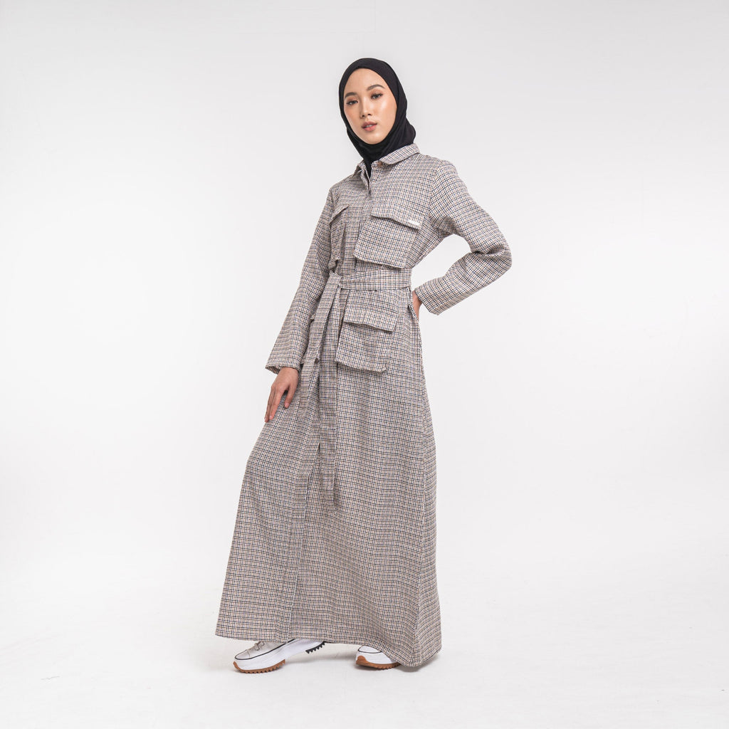 Cargo Dress Brown