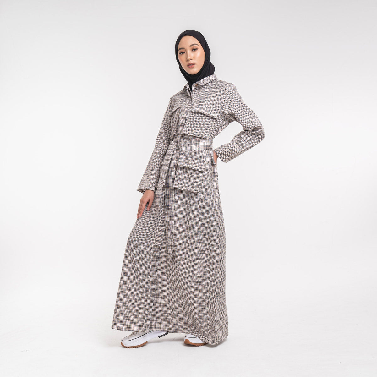 Cargo Dress Brown