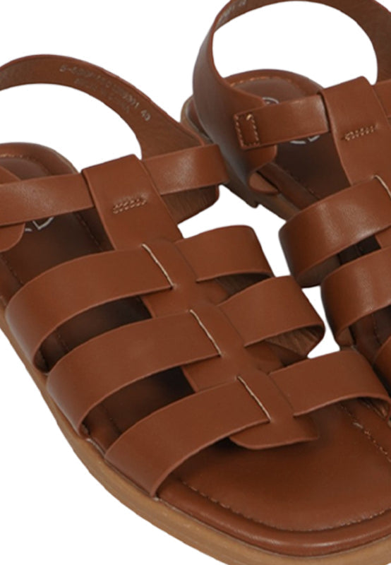 Brown Leather Sandals