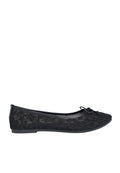 Black Mesh Flats