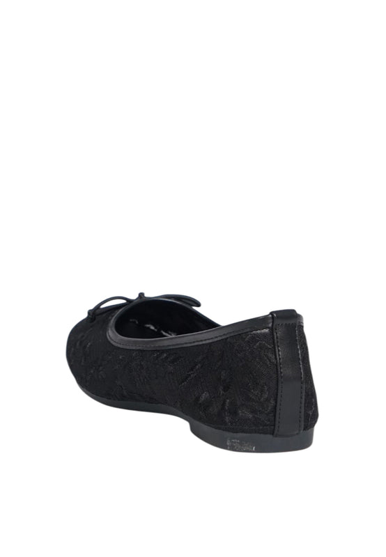 Black Mesh Flats