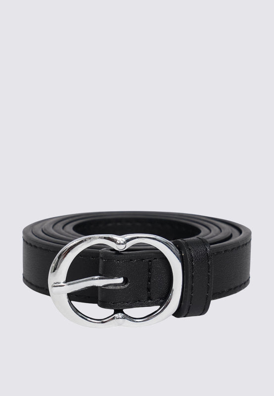 Black Double O-Ring Belt