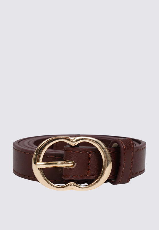Dark Brown Double O-Ring Belt