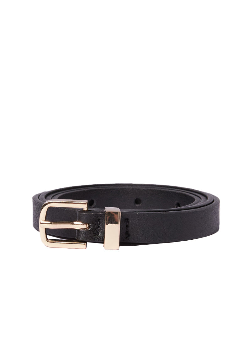 Black Square Ring Belt