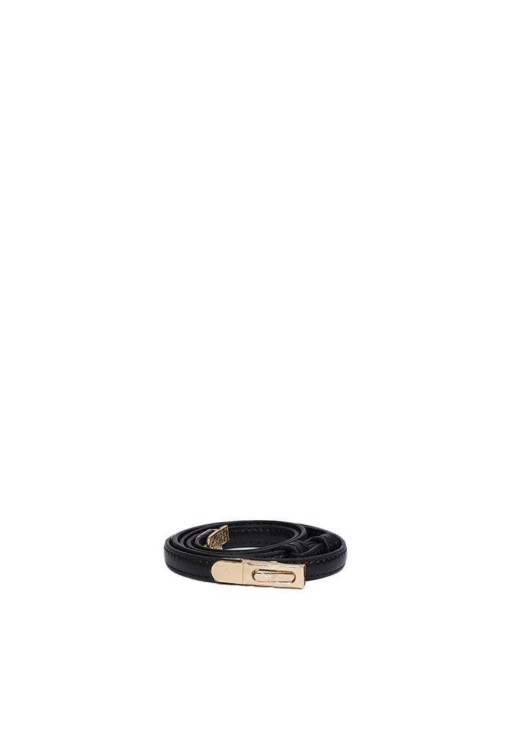 Black Leather Belt