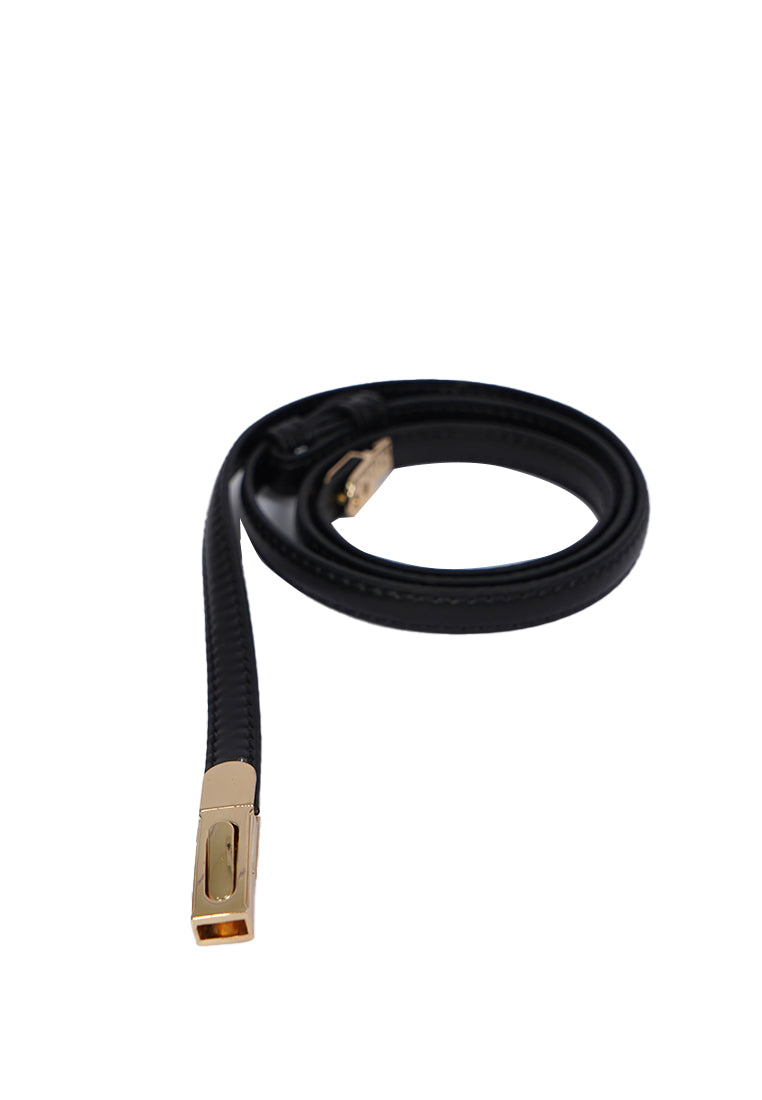 Black Leather Belt