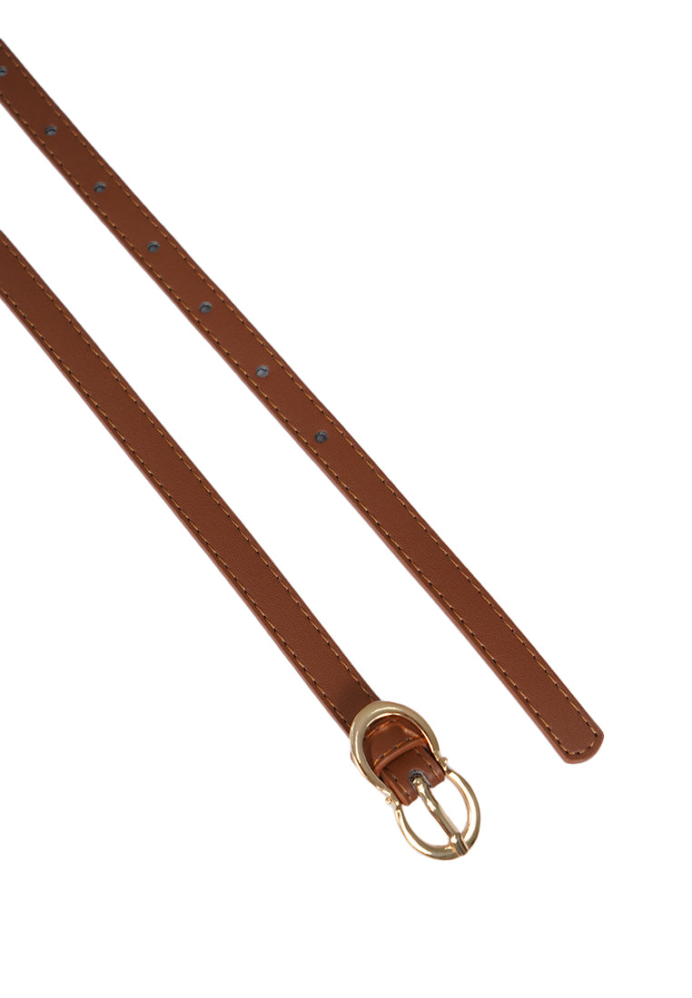 Almond D-Ring Belt