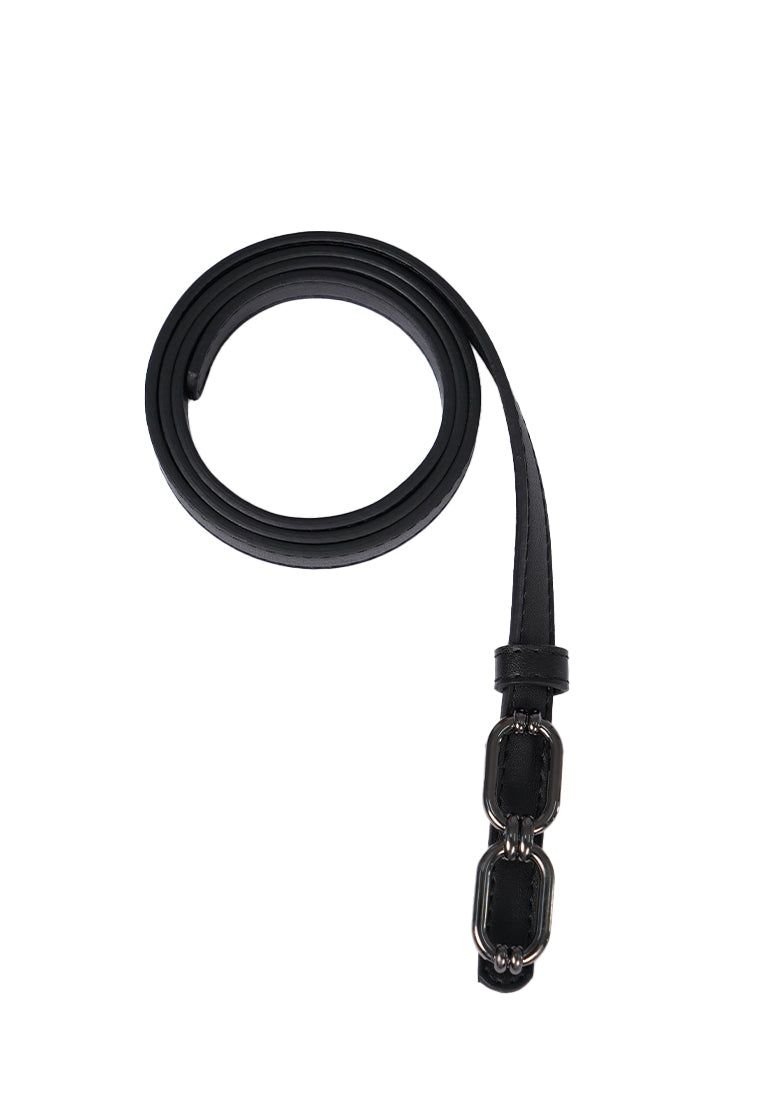 Black Double O-Ring Belt