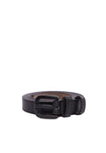 Black Square Buckle Belt