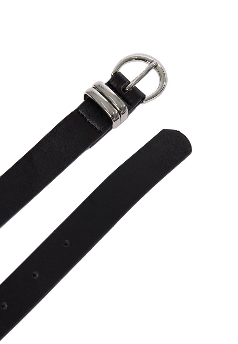 Black D-Ring Belt
