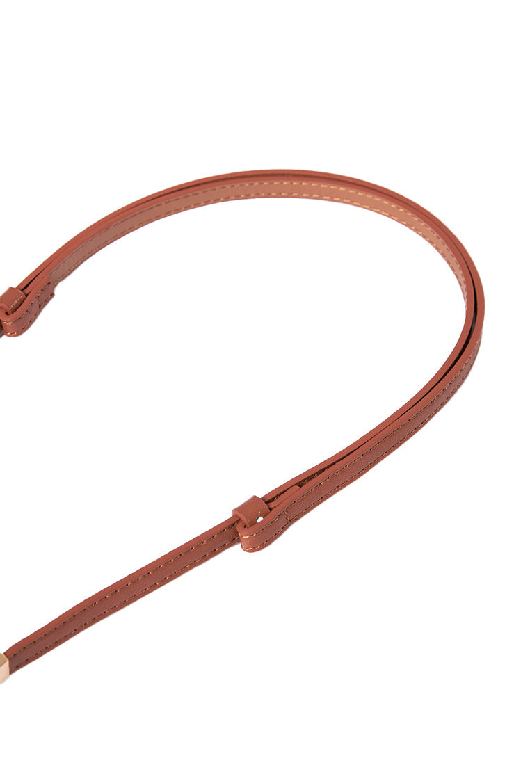 Brown O-Ring Belt
