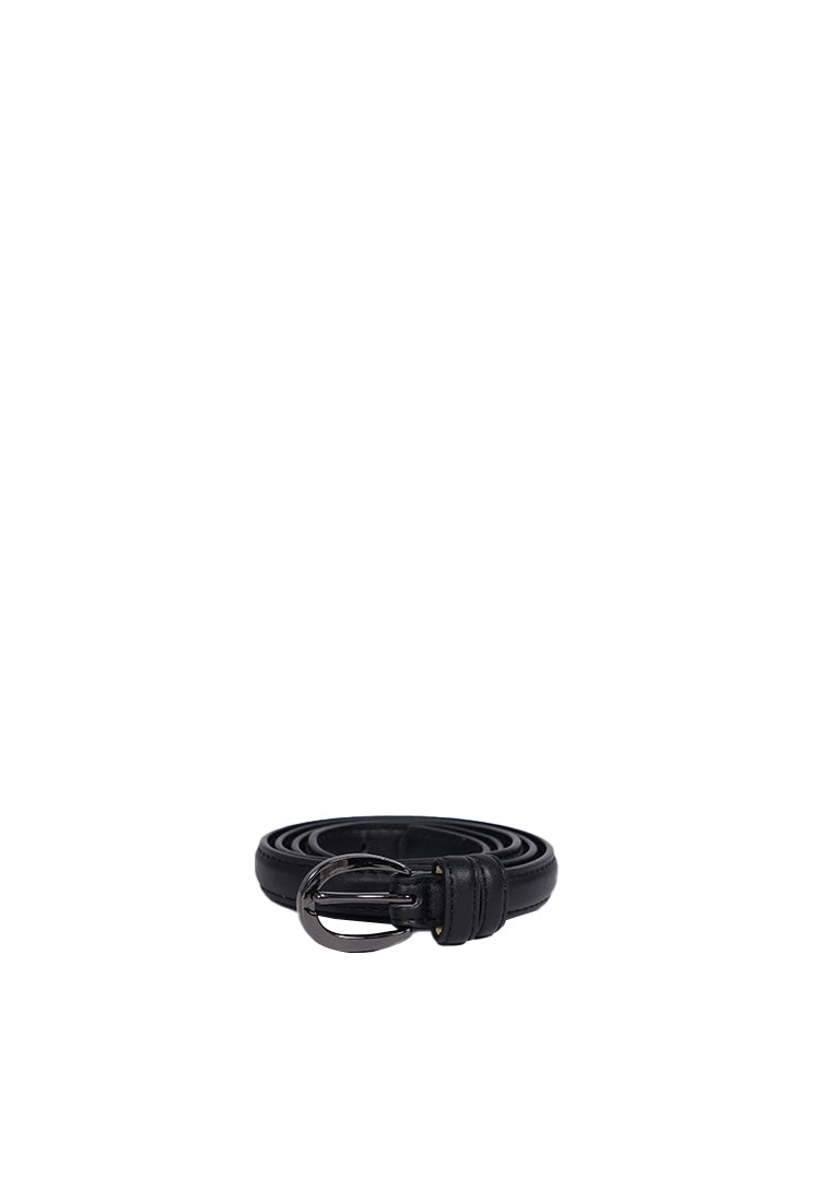 Men Leather Belt with Buckle