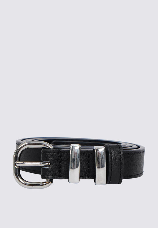 Black D-Ring Belt