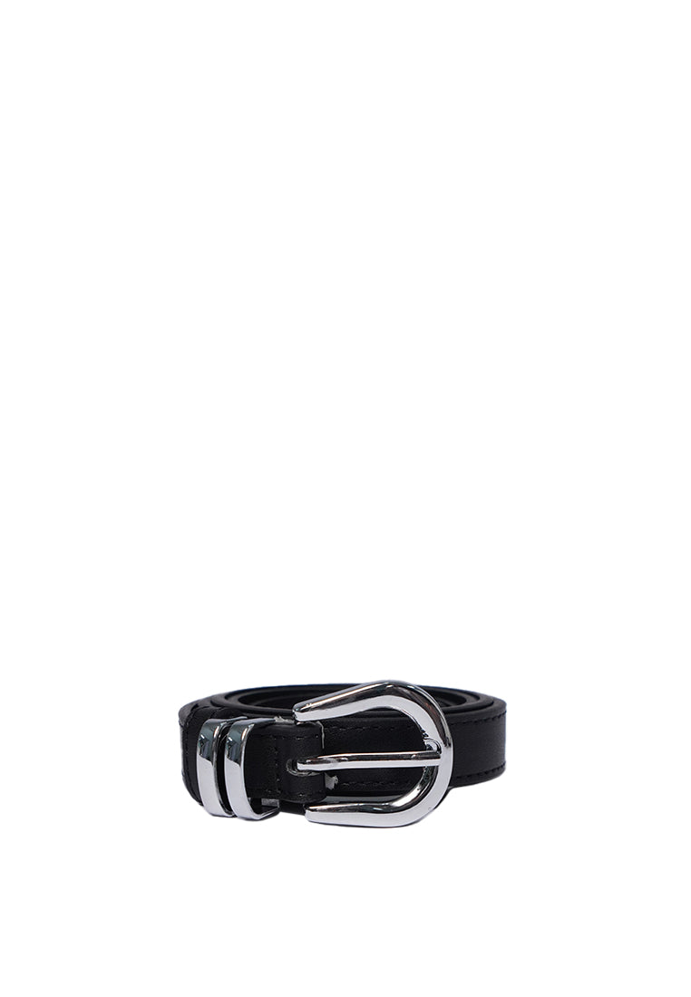Black D-Ring Belt