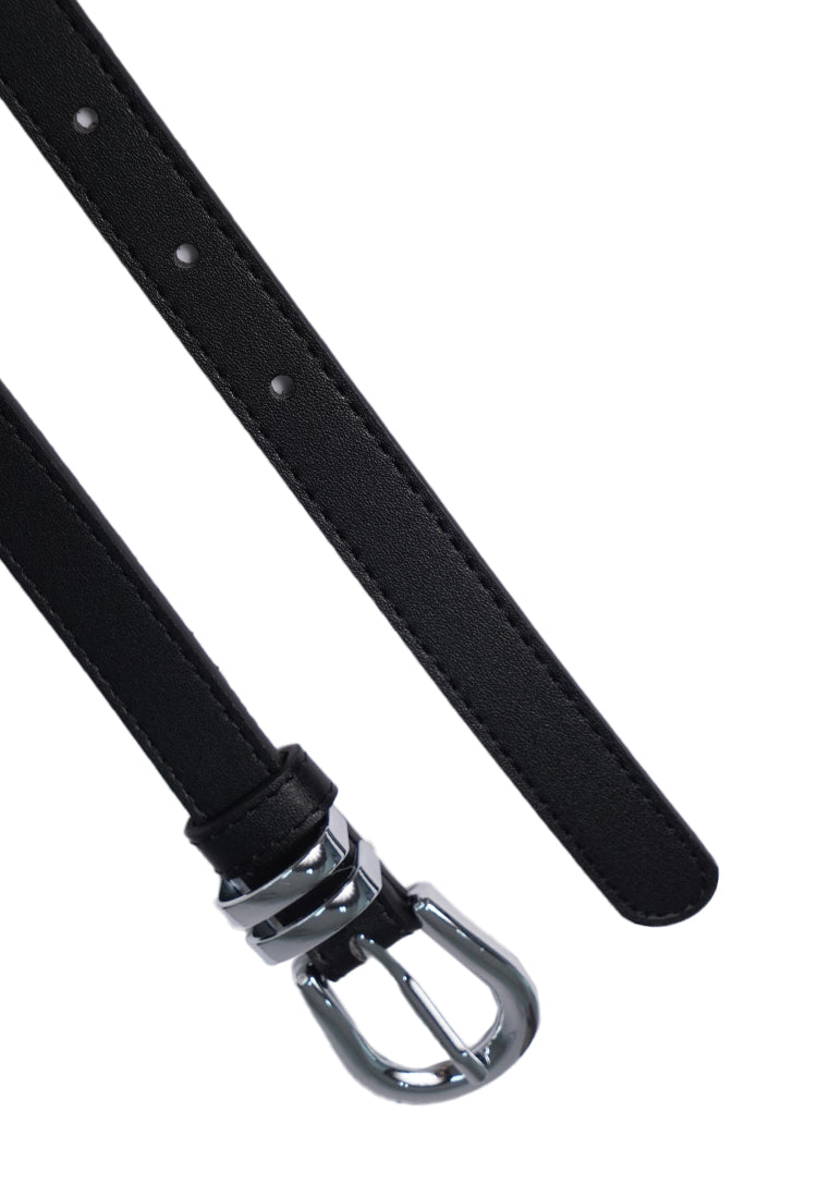 Black D-Ring Belt