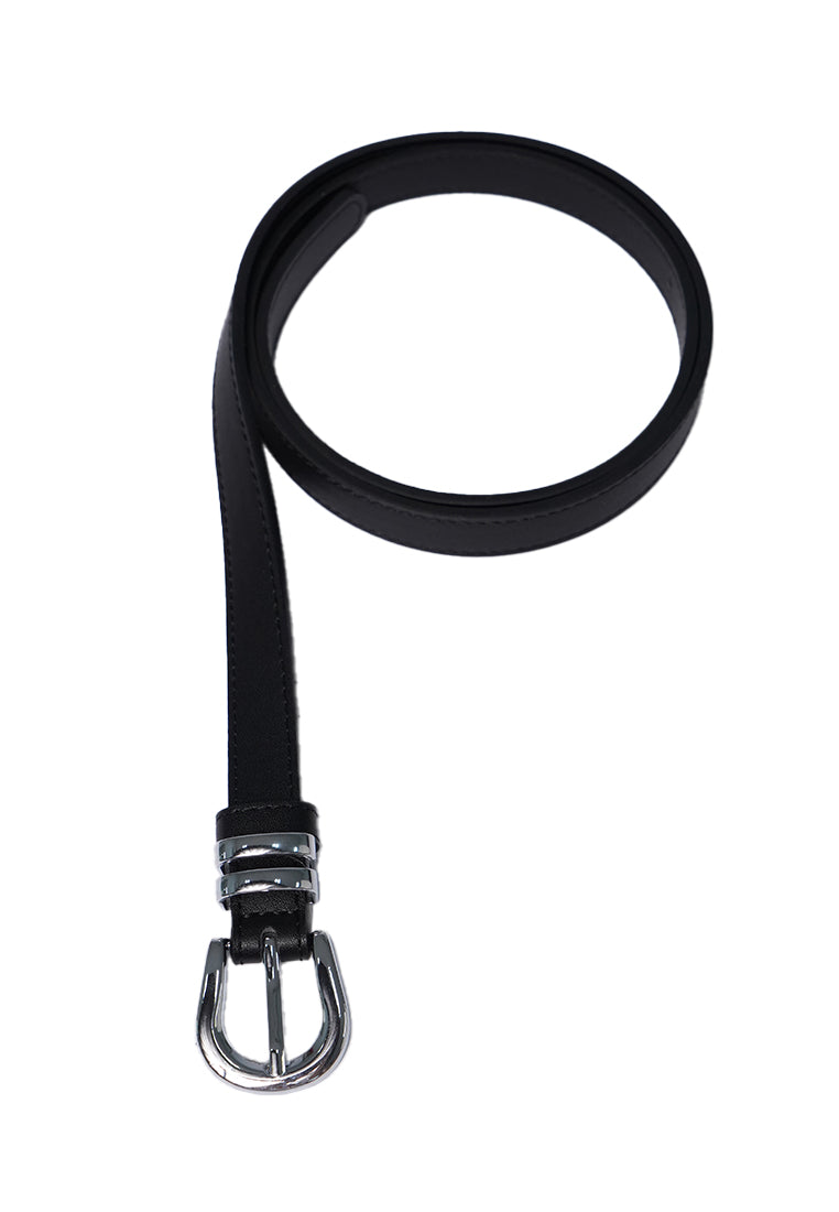 Black D-Ring Belt