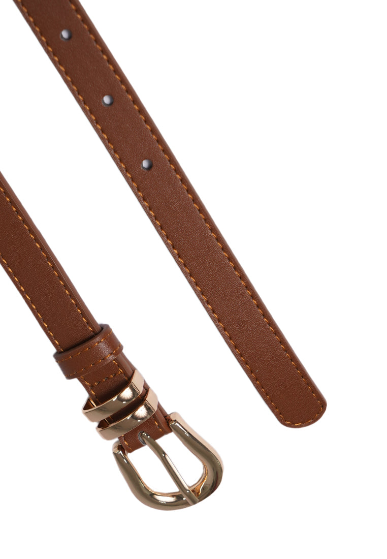Almond D-Ring Belt