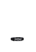 Black Double O-Ring Belt
