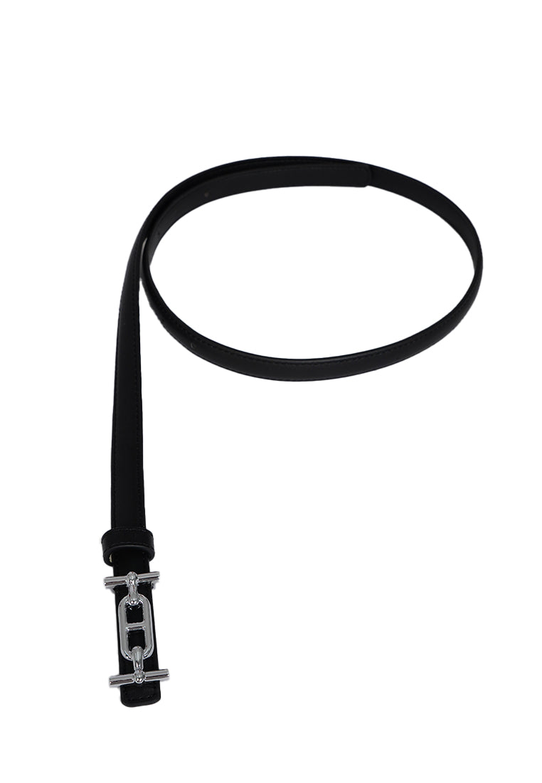 Black Double O-Ring Belt