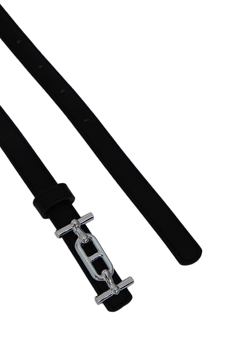 Black Double O-Ring Belt