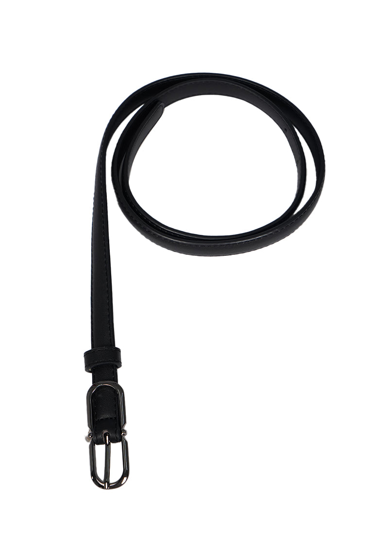 Black D-Ring Belt