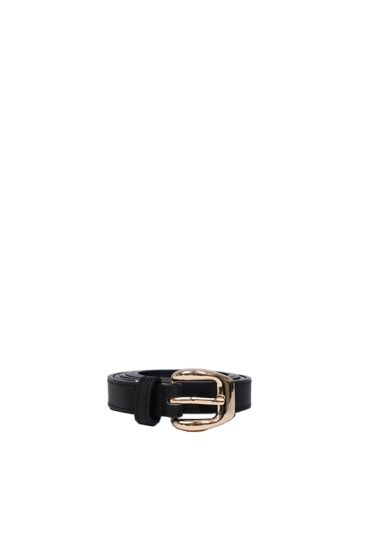 Black D-Ring Belt