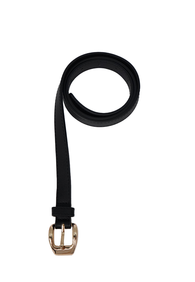 Black D-Ring Belt