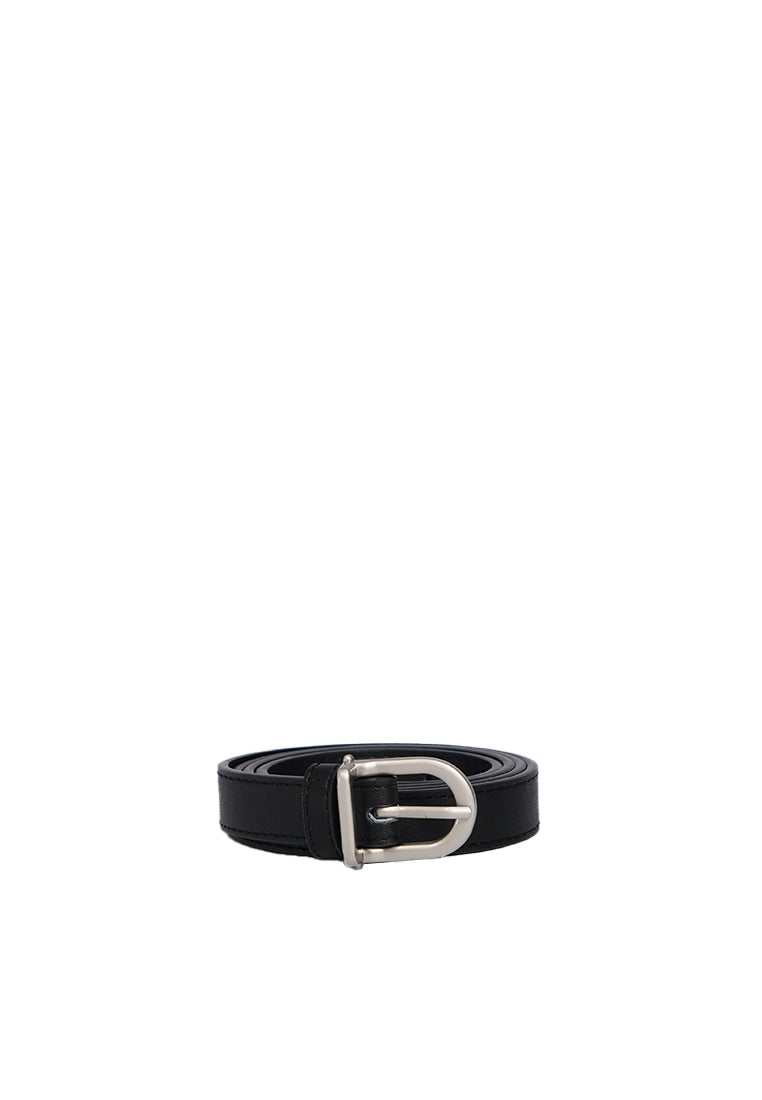 Black D-Ring Belt