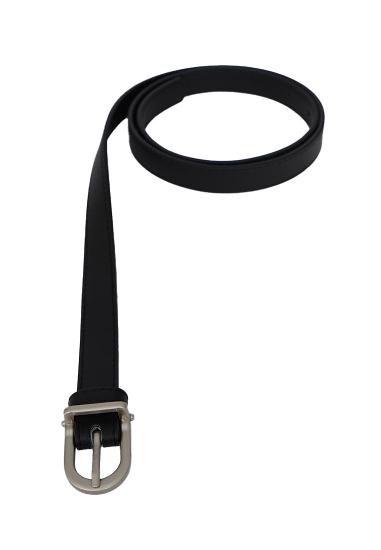 Black D-Ring Belt