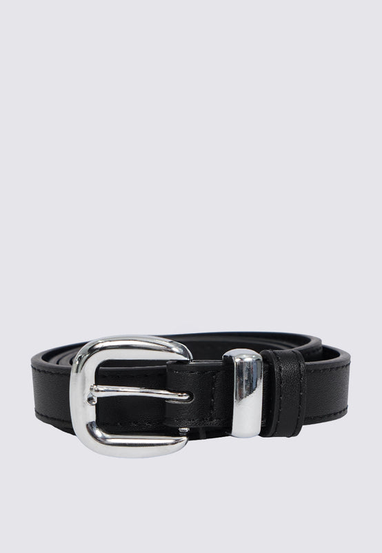 Black D-Ring Belt