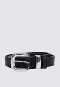 Black D-Ring Belt
